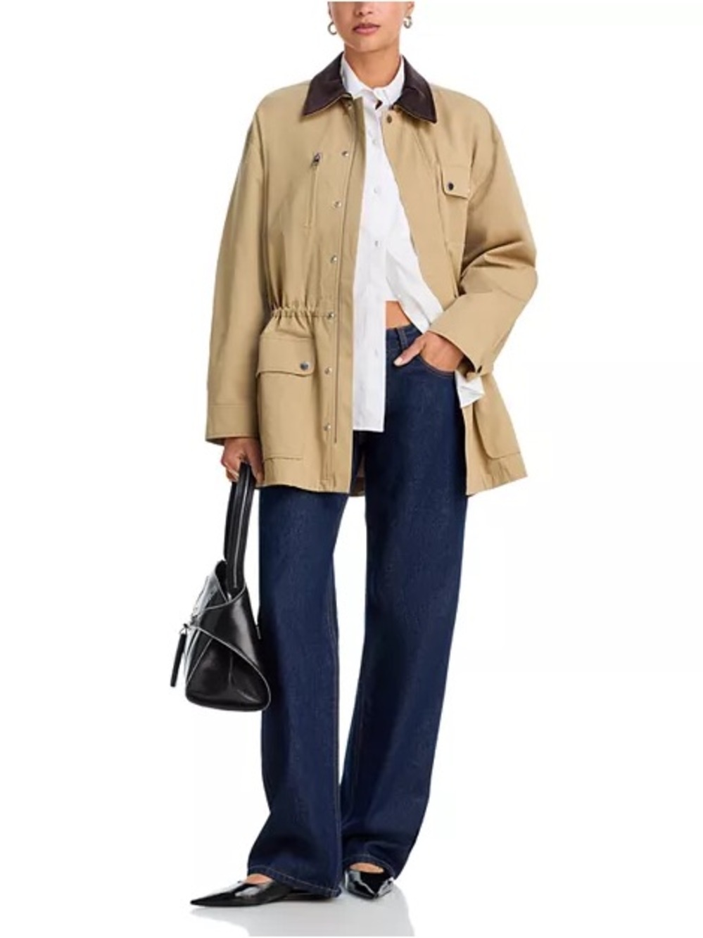 NWT; Frame The Twill Safari Jacket🌻